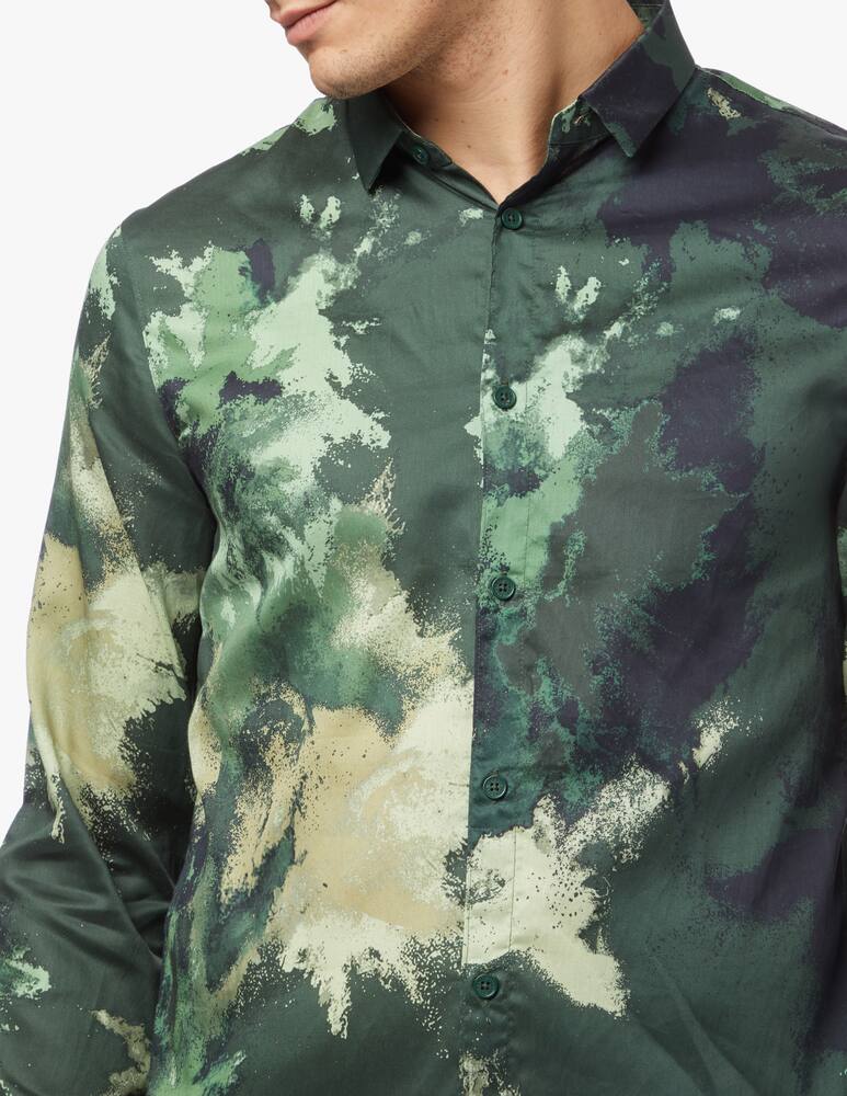 rinascente Armani Exchange Camo shirt