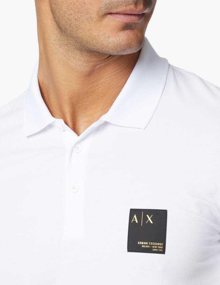 rinascente Armani Exchange Patch polo