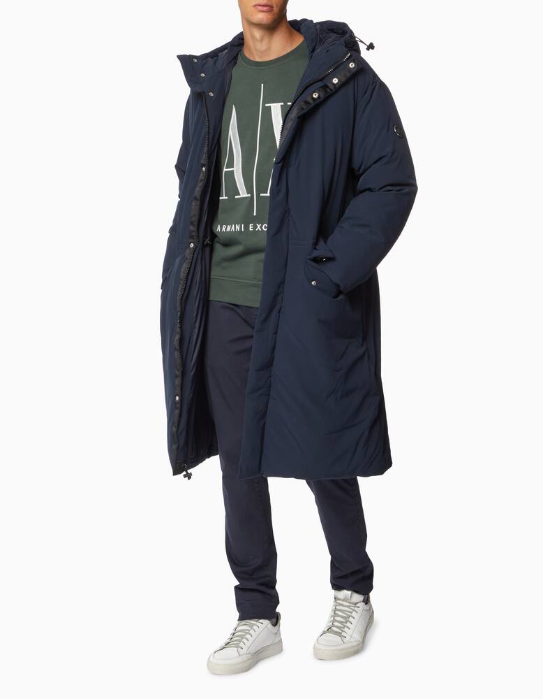 rinascente Armani Exchange Nylon padded hooded parka