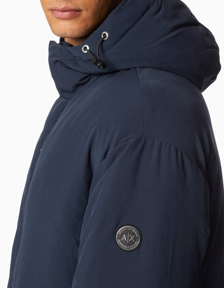 rinascente Armani Exchange Nylon padded hooded parka