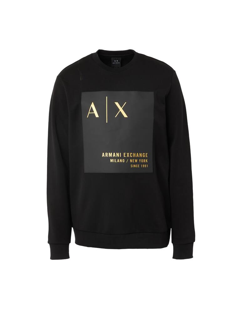 rinascente Armani Exchange Patch roundneck sweatshirt