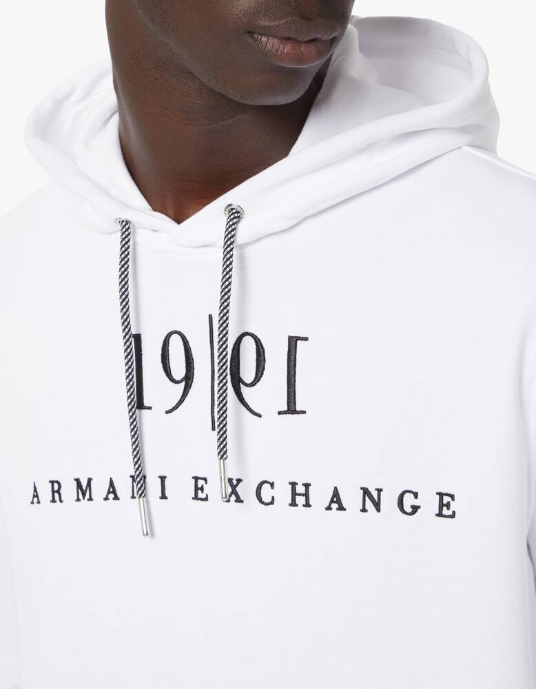Armani Exchange Felpa con cappuccio logo 1991 - immagine 5 Armani Exchange Felpa con cappuccio logo 1991 - immagine 5