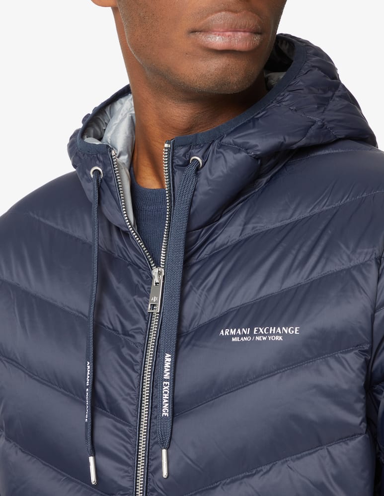 Armani Exchange Hooded 100g puffer jacket  - picture 4