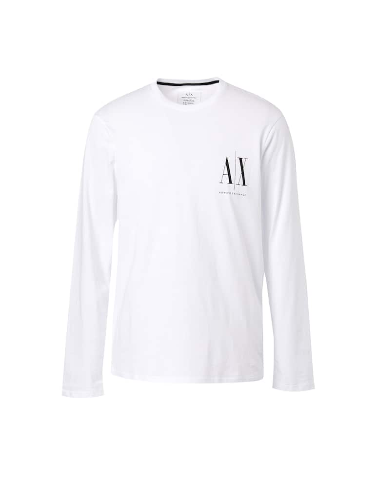 Armani Exchange Maglietta girocollo icon small - immagine 1 Armani Exchange Maglietta girocollo icon small - immagine 1