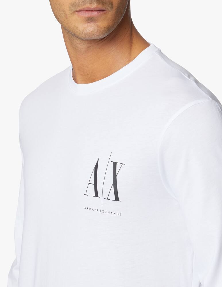 Armani Exchange Maglietta girocollo icon small - immagine 5 Armani Exchange Maglietta girocollo icon small - immagine 5