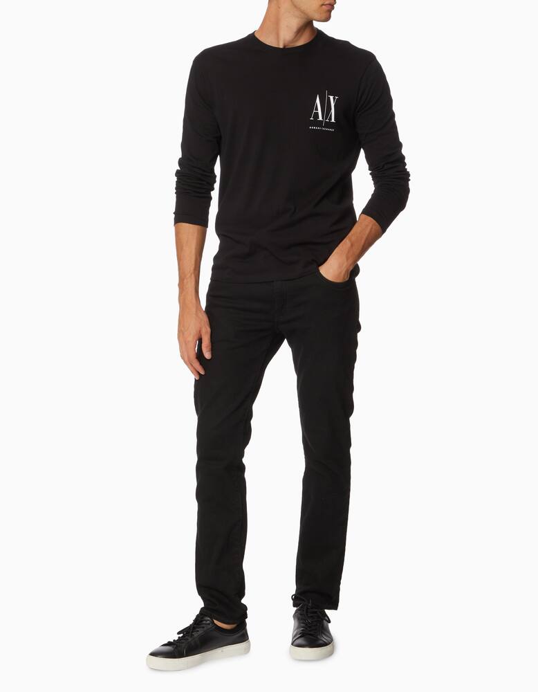 rinascente Armani Exchange Small icon long sleeve t-shirt