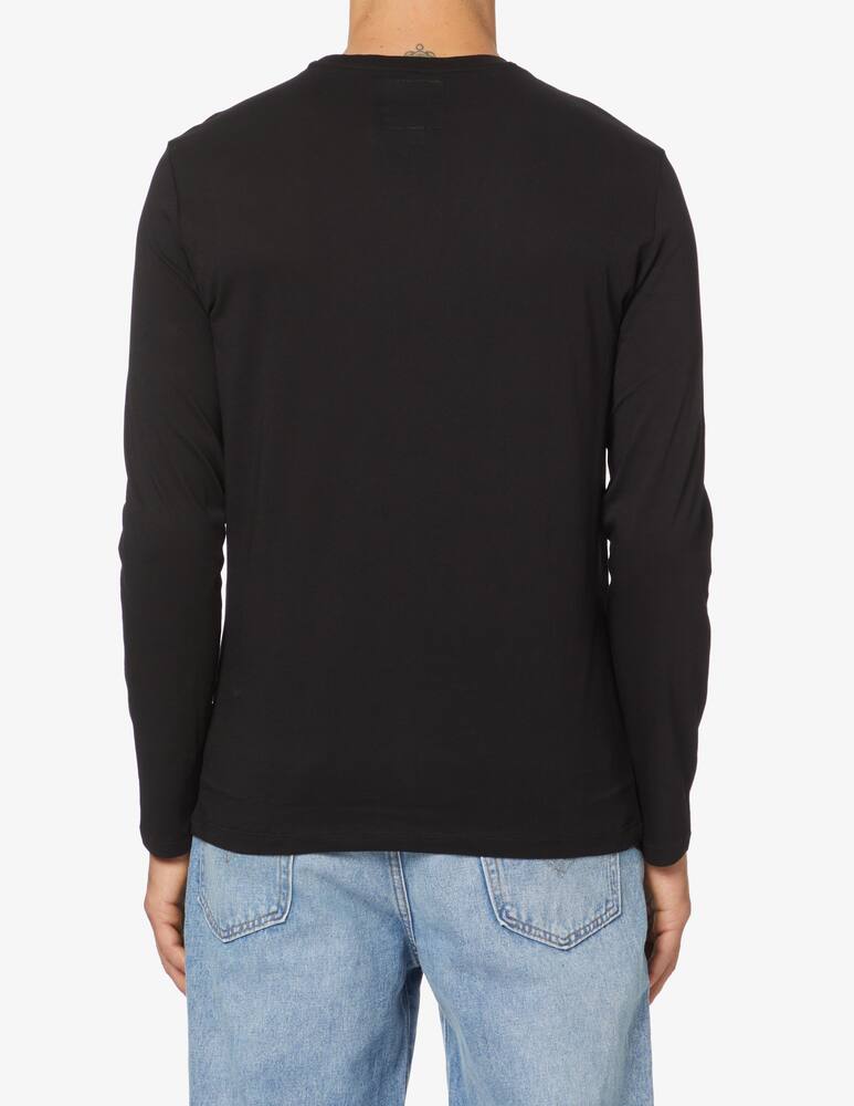 Armani Exchange Maglietta girocollo icon small - Nero - immagine 3 Armani Exchange Maglietta girocollo icon small - Nero - immagine 3
