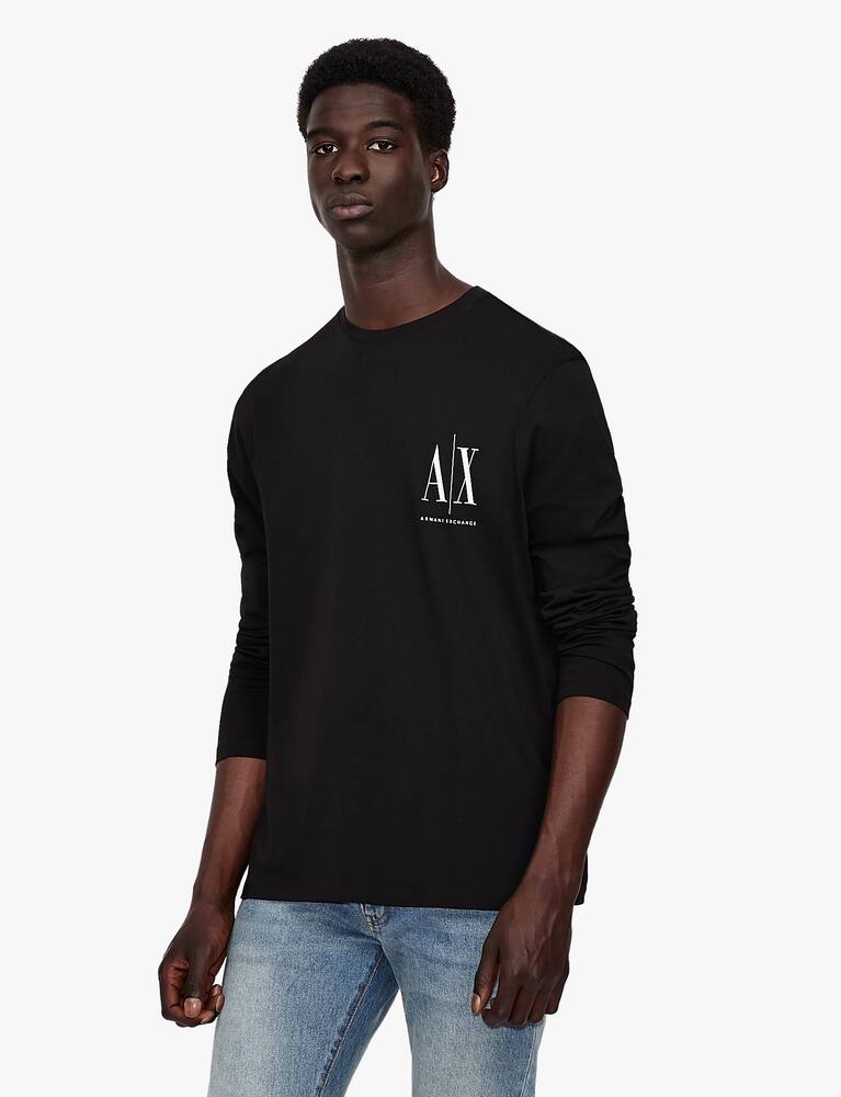 rinascente Armani Exchange Small icon long sleeve t-shirt