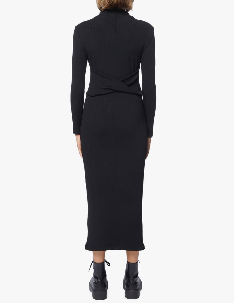 rinascente Armani Exchange Long sleeved midi dress