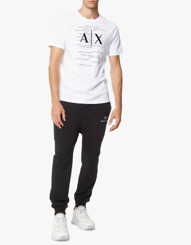rinascente Armani Exchange Ax repeated staggered t-shirt
