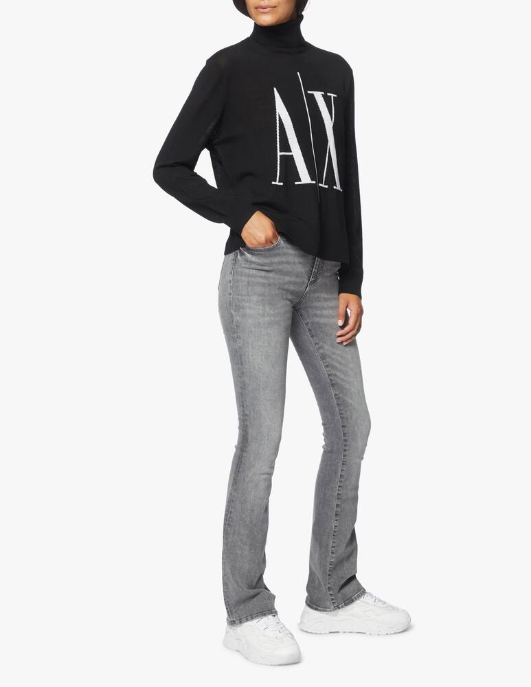 rinascente Armani Exchange Mid rise flare jeans