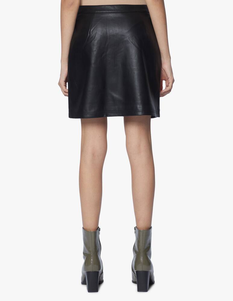 rinascente Armani Exchange Faux leather skirt