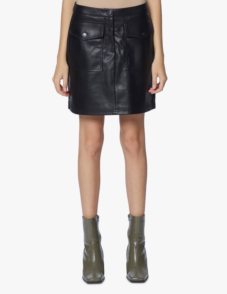 rinascente Armani Exchange Faux leather skirt
