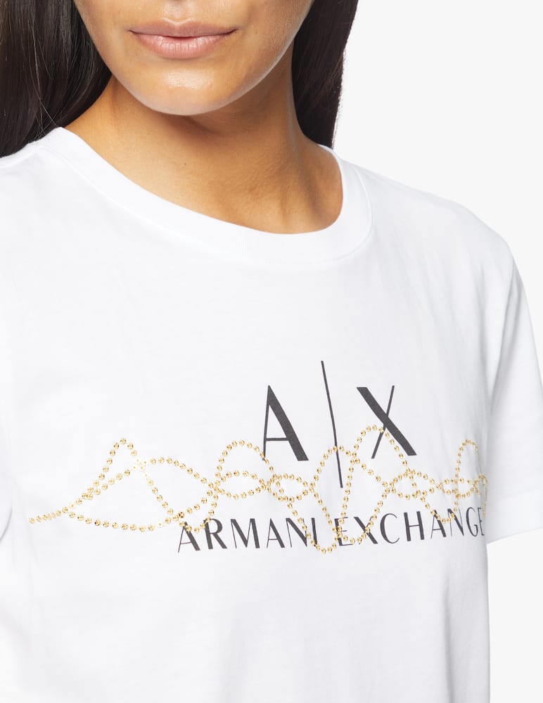 rinascente Armani Exchange Cotton t-shirt with logo