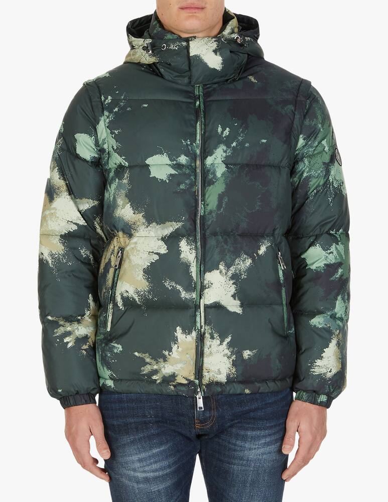 rinascente Armani Exchange Camo puffer jacket