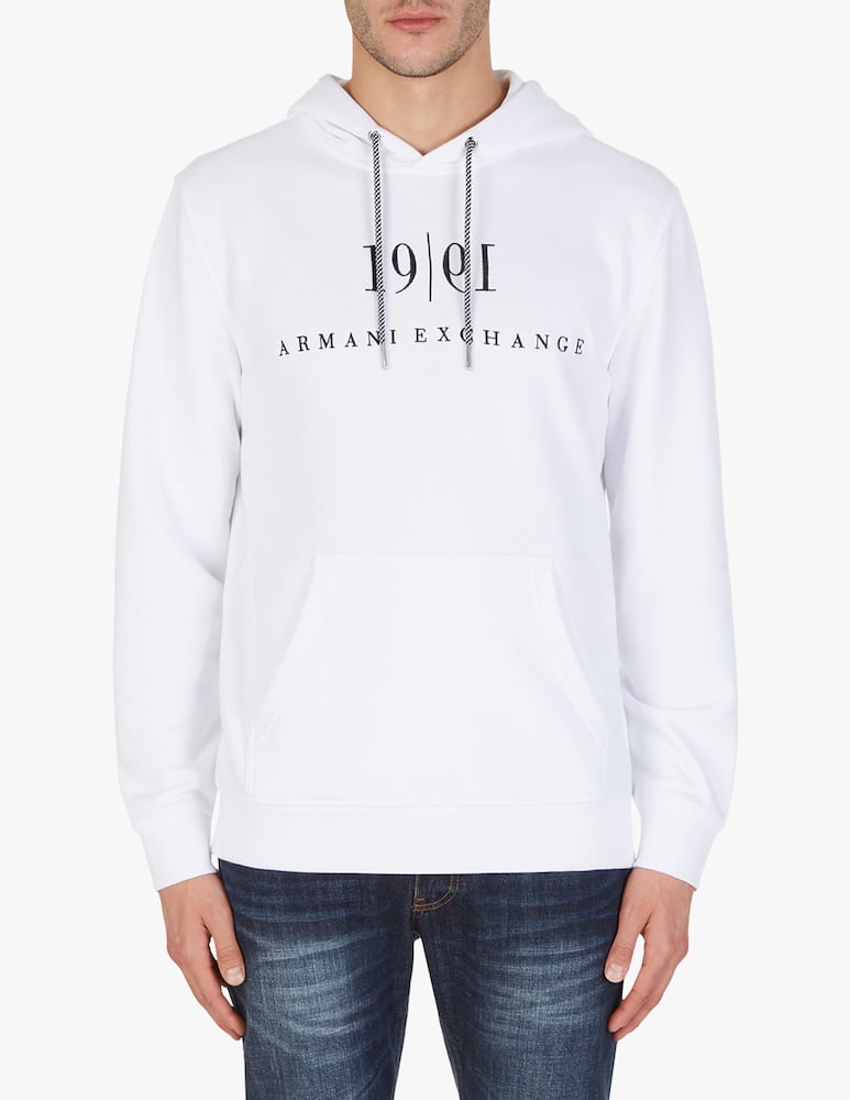 Armani Exchange Felpa con cappuccio logo 1991 - immagine 6 Armani Exchange Felpa con cappuccio logo 1991 - immagine 6