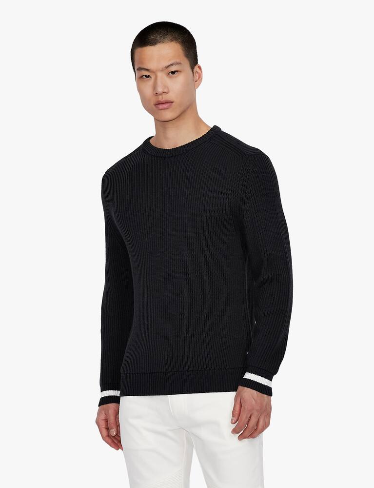 rinascente Armani Exchange Ribbed roundneck jumper