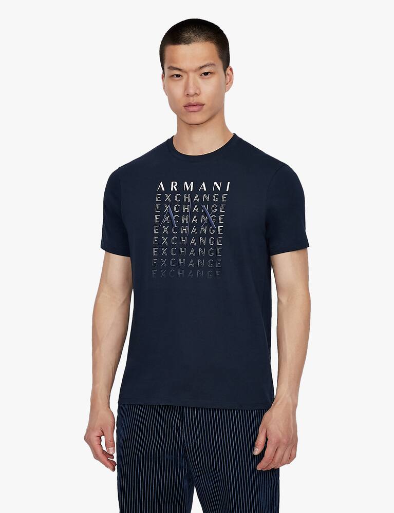 rinascente Armani Exchange Ax repeated t-shirt