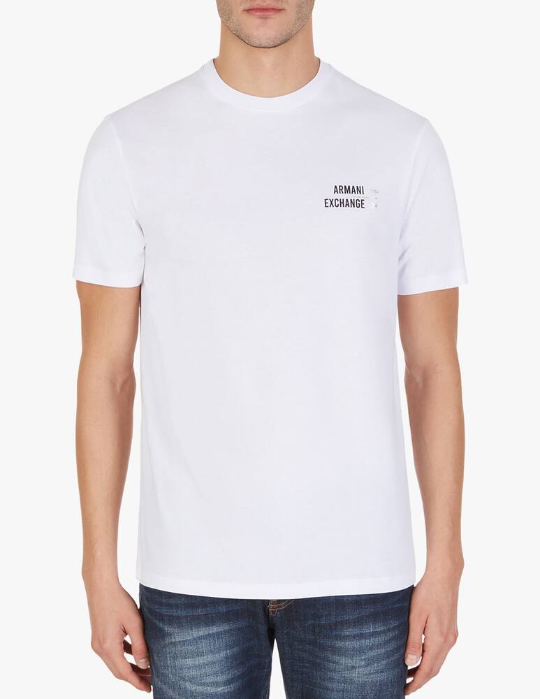 rinascente Armani Exchange Maglietta girocollo con scritta laterale