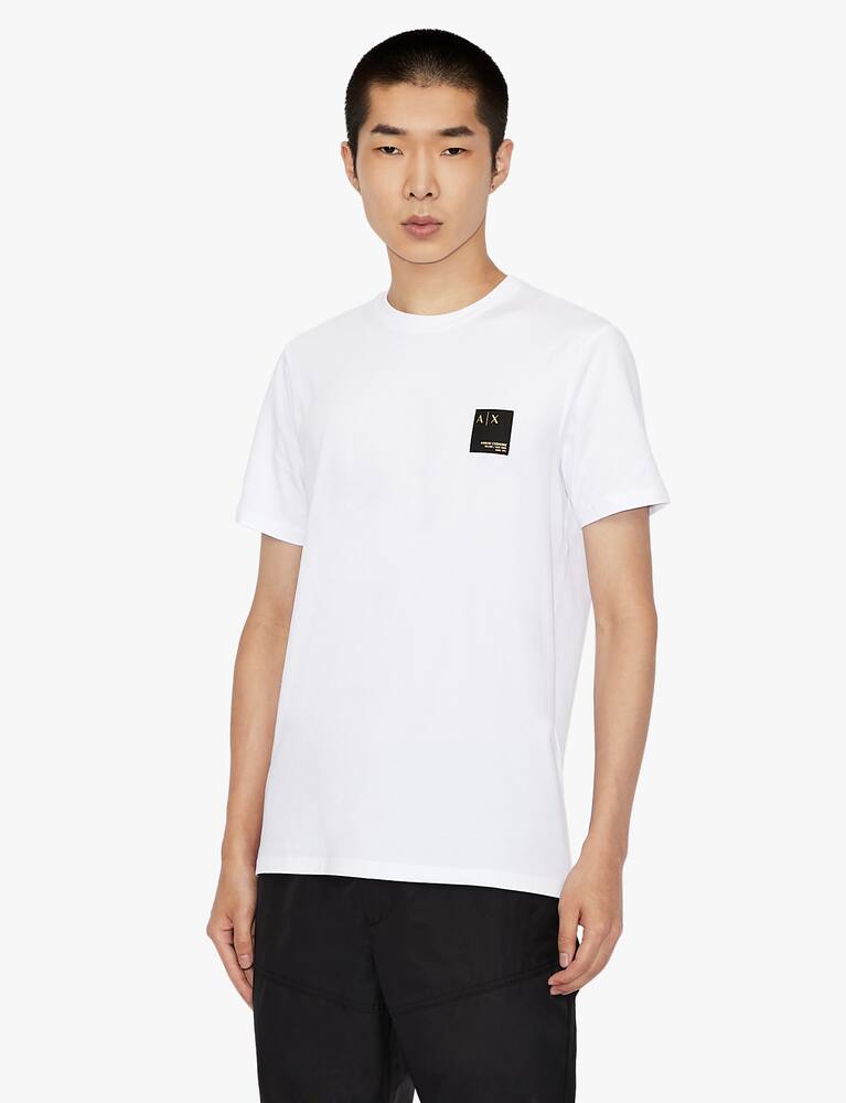 rinascente Armani Exchange Maglietta girocollo con patch 