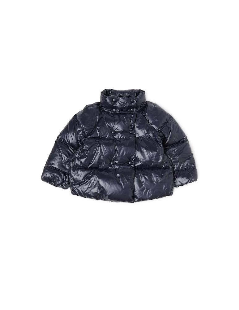 Emporio Armani Down jacket in quilted nylon with recycled down - picture 1 Emporio Armani Down jacket in quilted nylon with recycled down - picture 1