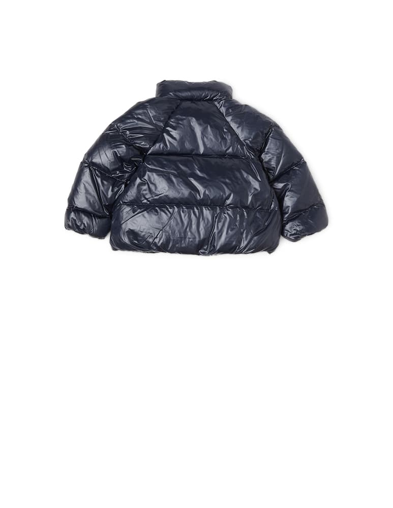 Emporio Armani Down jacket in quilted nylon with recycled down - picture 3 Emporio Armani Down jacket in quilted nylon with recycled down - picture 3