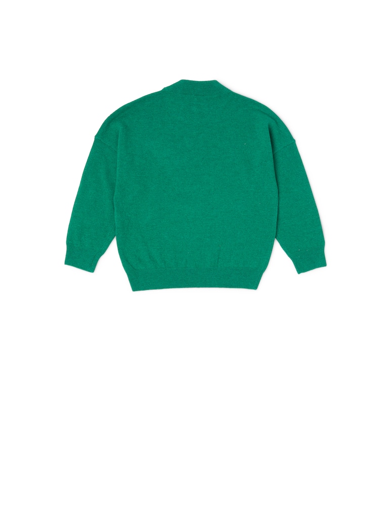 rinascente Emporio Armani Maglione misto lana con aquila jacquard