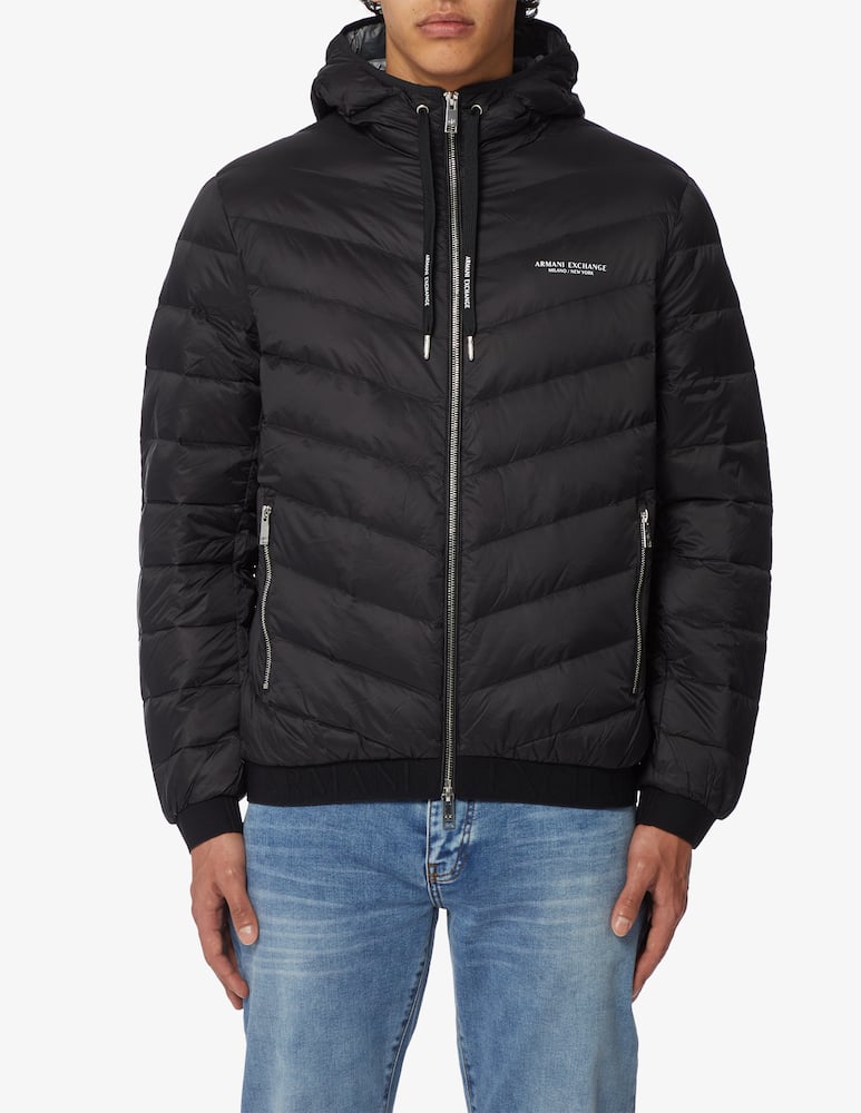 Armani Exchange Giacca con cappuccio 100g - immagine 1 Armani Exchange Giacca con cappuccio 100g - immagine 1