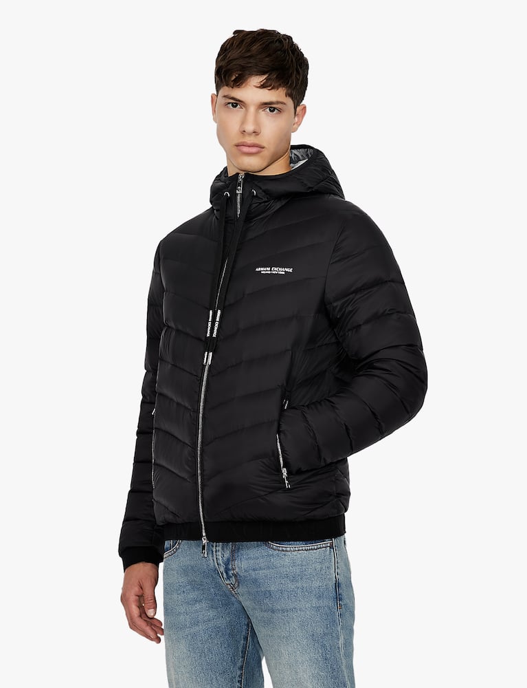 Armani Exchange Hooded 100g puffer jacket - picture 2 Armani Exchange Hooded 100g puffer jacket - picture 2