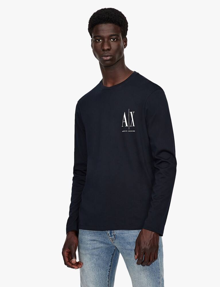 rinascente Armani Exchange Small icon long sleeve t-shirt
