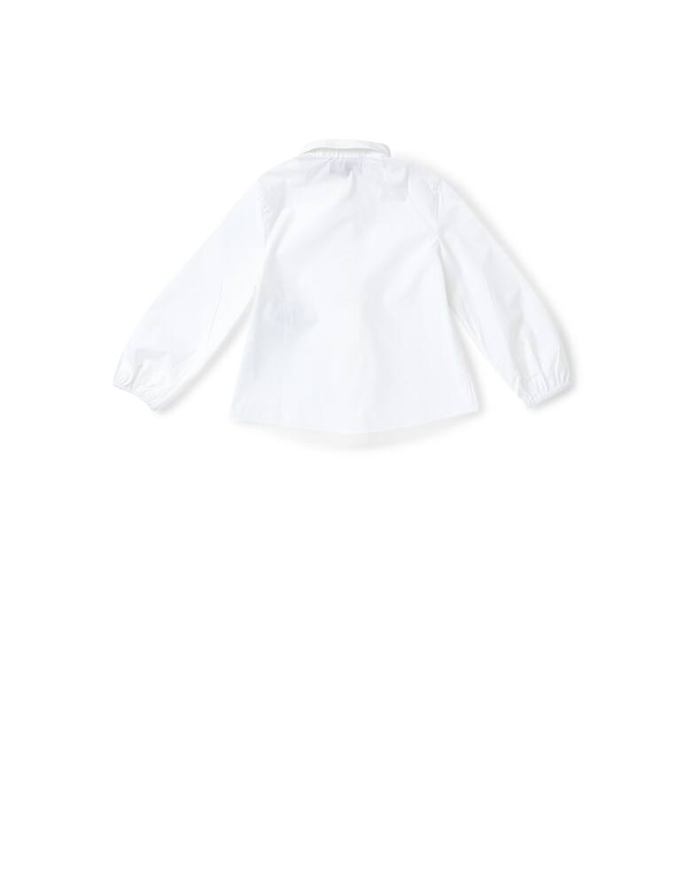 Emporio Armani Camicia in cotone con volant - immagine 3 Emporio Armani Camicia in cotone con volant - immagine 3