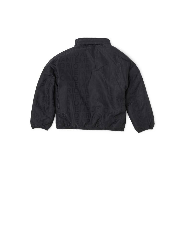 rinascente Emporio Armani Giubbotto in nylon con lettering jacquard