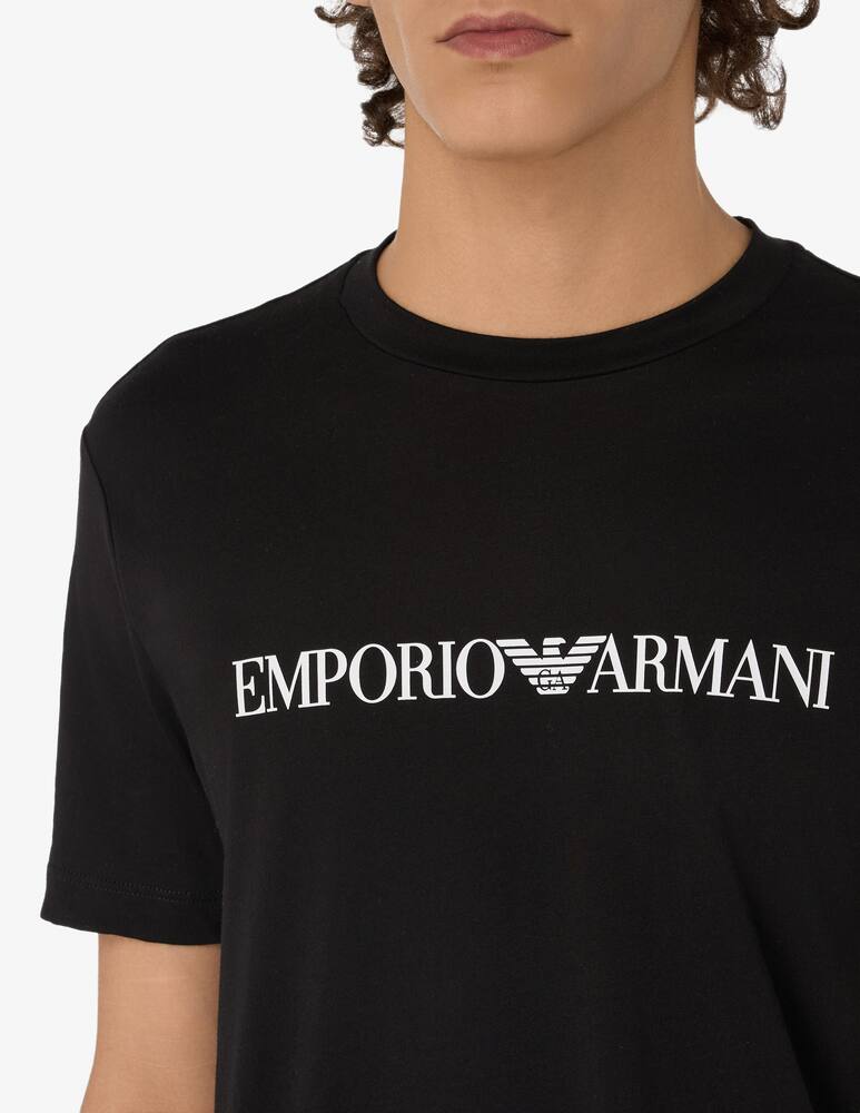 rinascente Emporio Armani Maglia jersey lettering