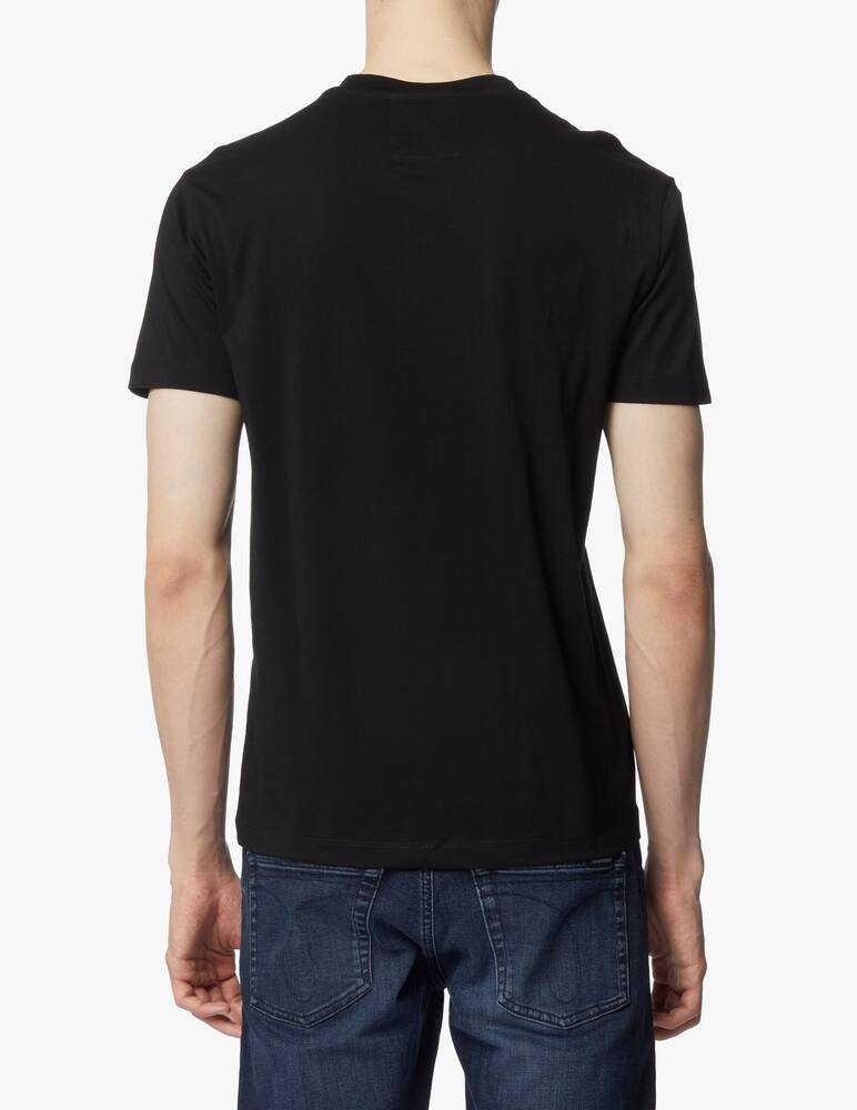 rinascente Emporio Armani Maglietta girocollo logo scritta centro - nero