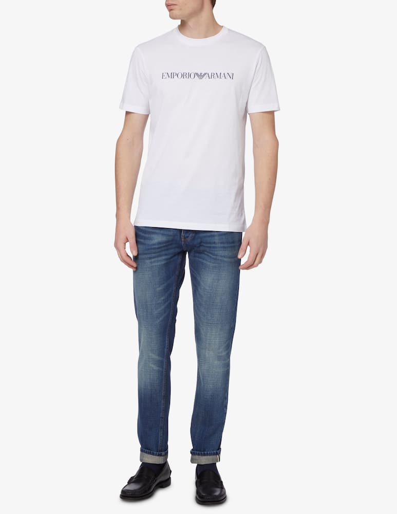 Emporio Armani Logo writing t-shirt - picture 2 Emporio Armani Logo writing t-shirt - picture 2