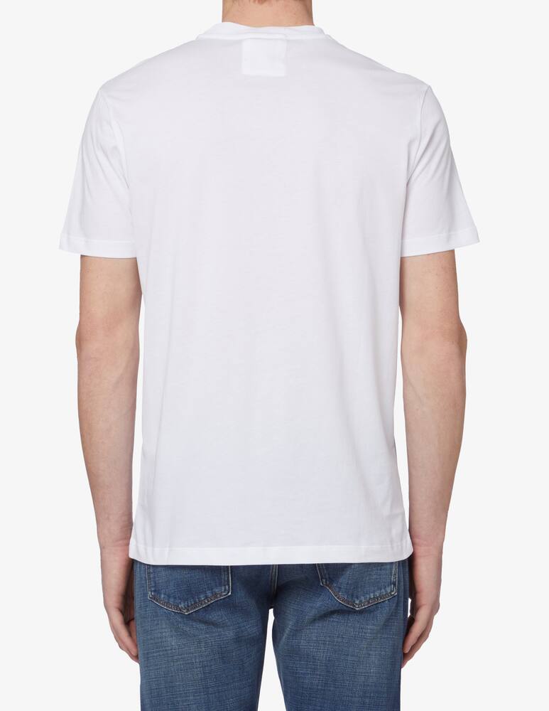 rinascente Emporio Armani Maglietta logo lettering centro