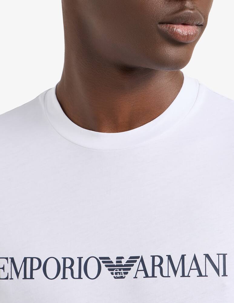 rinascente Emporio Armani T-shirt logo centrale