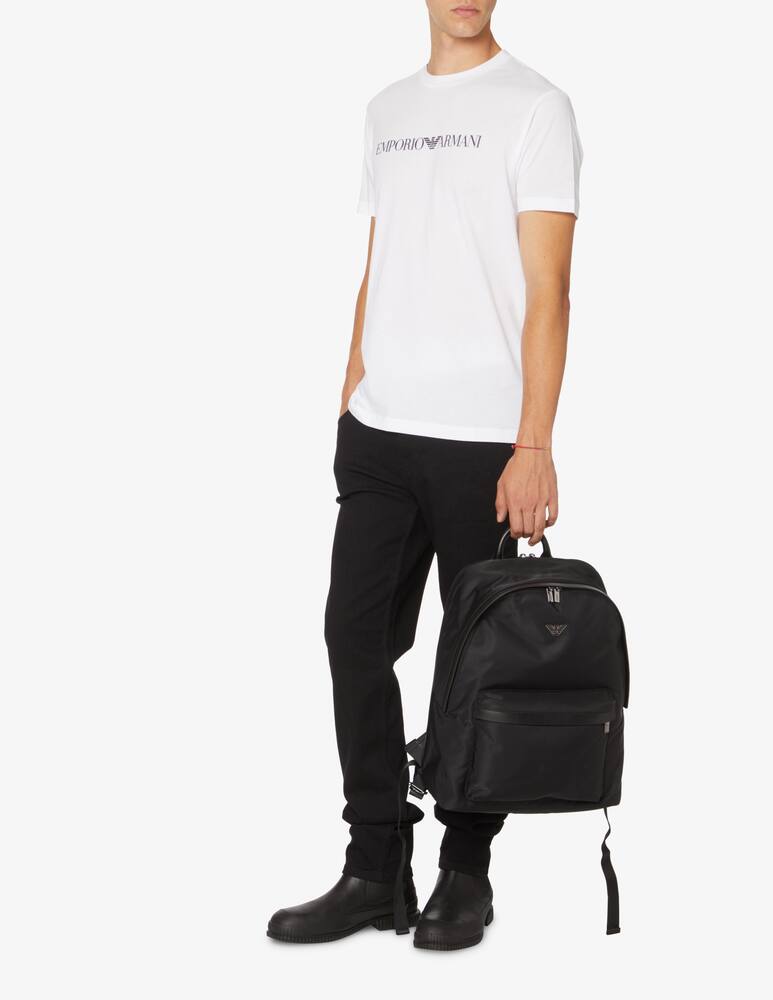 rinascente Emporio Armani Logo basic lettering t-shirt - White