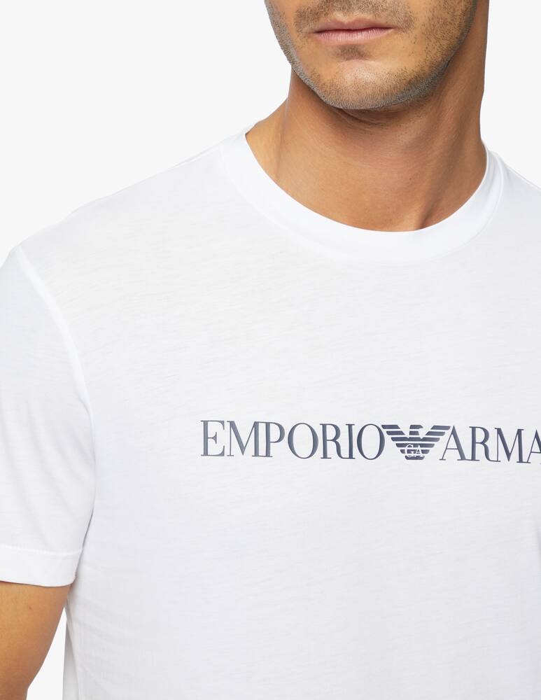 rinascente Emporio Armani Logo basic lettering t-shirt