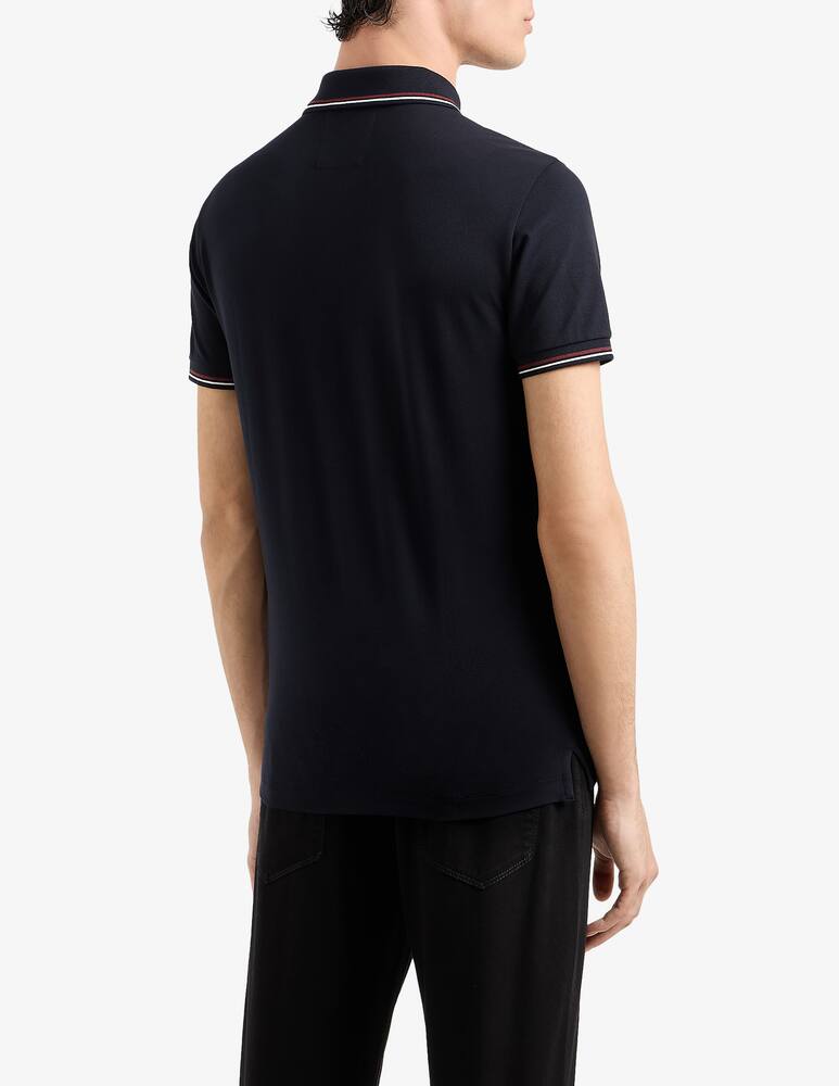 rinascente Emporio Armani Polo collo contrasto
