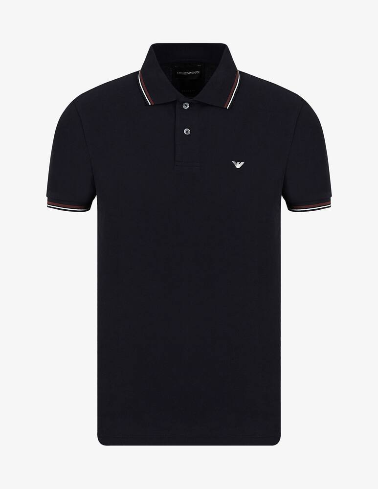 rinascente Emporio Armani Polo piquet logo colletto
