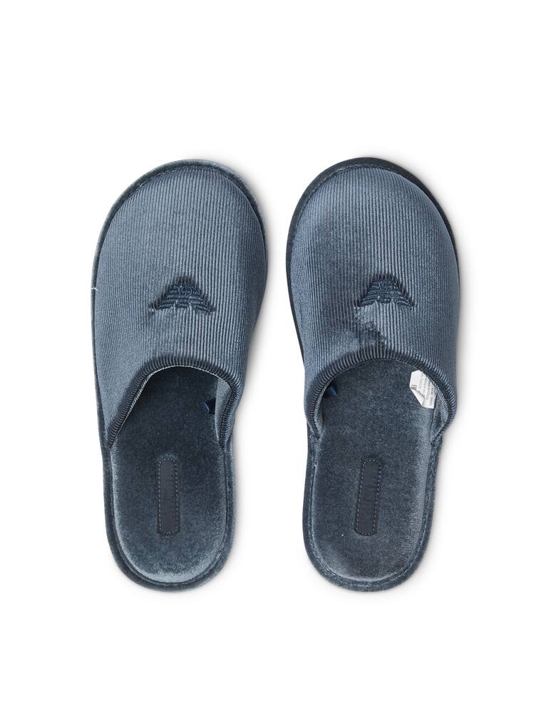 rinascente Emporio Armani Velvet slippers