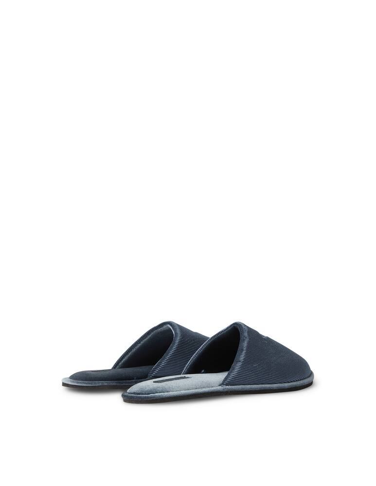rinascente Emporio Armani Velvet slippers
