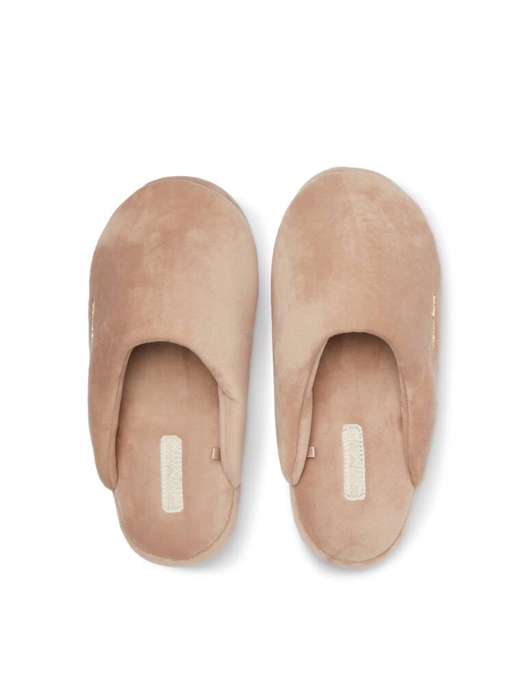 rinascente Emporio Armani Chenille slipers