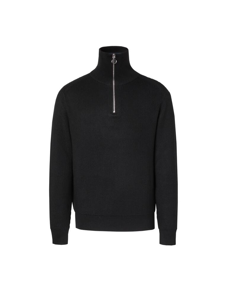 rinascente Armani Exchange Half zip ribbed jumper