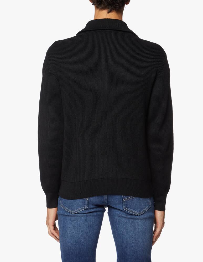 rinascente Armani Exchange Half zip ribbed jumper