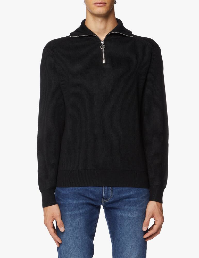 rinascente Armani Exchange Half zip ribbed jumper