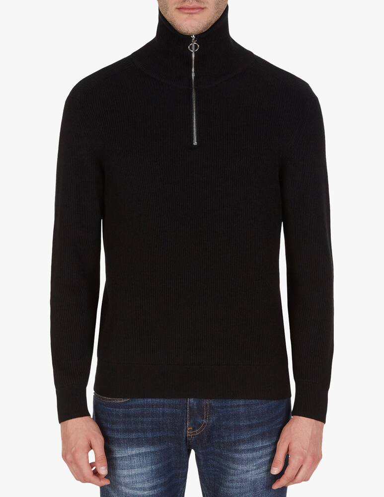 rinascente Armani Exchange Half zip ribbed jumper