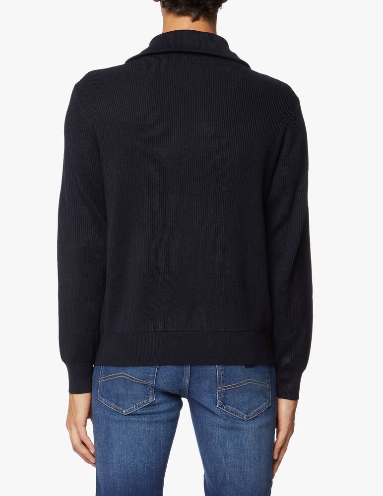 rinascente Armani Exchange Half zip ribbed jumper