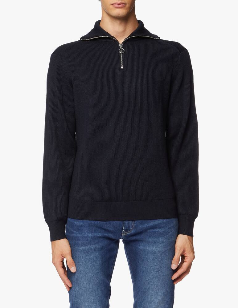 rinascente Armani Exchange Half zip ribbed jumper